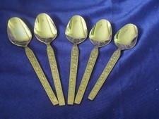 Vintage Gold plated x 5