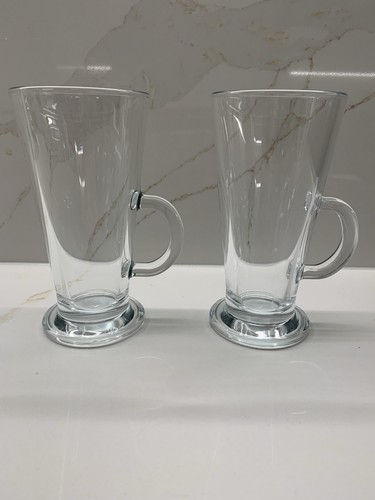 Unused latte coffee - latte, glasses