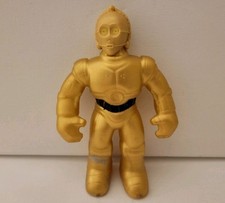 Genuine STAR WARS C-3PO 6.5" Toy Figure STRETCH ARMSTRONG - Hasbro - Combine P&P