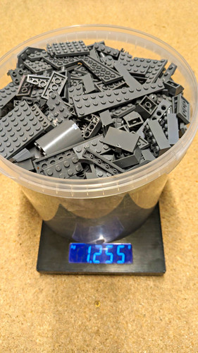 Lego grey bulk lot - bulk, bricks