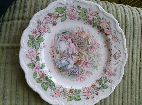 Two royal doulton brambly - royal,