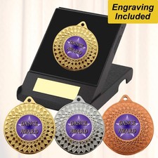 Dance Award Medal in Box &
