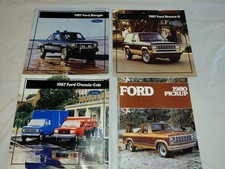 Lot Of 4 Vintage 1980s Ford