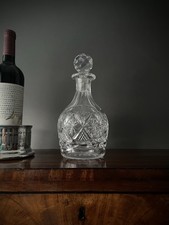 ROYAL DOULTON WEBB CORBETT Crystal Glass Decanter | Prince Regent Pattern