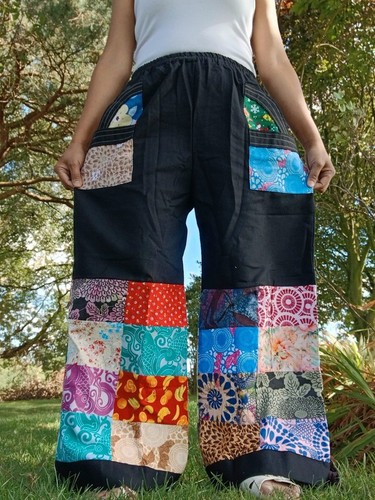 Handmade black multicolour - handmade,