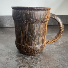 Palm Wood Beer Mug Chang Mai