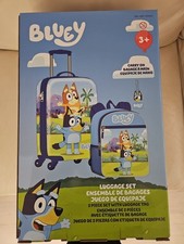 Bluey 2 Piece Kids Luggage Set