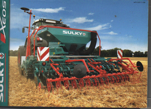 Sulky xeos seed drill - sulky,