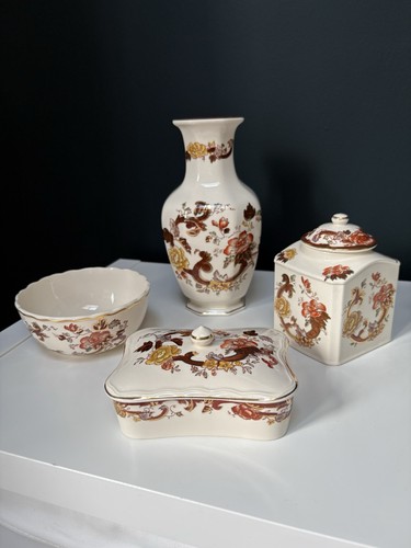 Masons vintage ironstone brown - vintage,