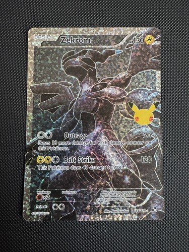 Pokemon cards zekrom - zekrom, 114/114