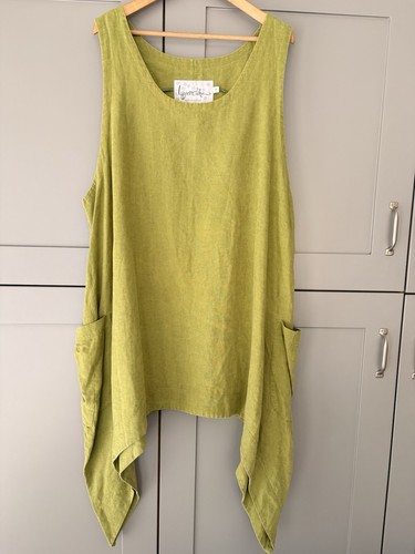 Layercake linen tunic dress - layercake,