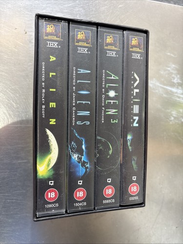 Alien saga vhs box set - vhs,