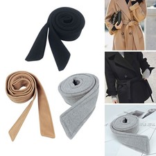 Trench Coats Belt Wool Blend