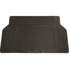 Large Heavy Duty Universal 140x108cm Black Rubber Trim to Fit Car Boot Mat Liner