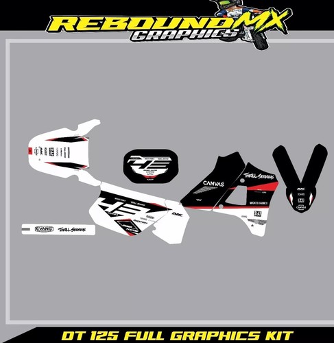 Yamaha dtr125 stickers dtr - yamaha,
