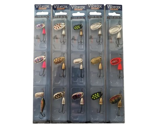 Blue fox vibrax - fox, spinner