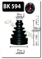 Shaftec Front Inner CV Boot