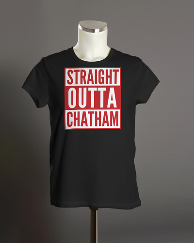 Straight outta chatham shirt - outta, t-shirt