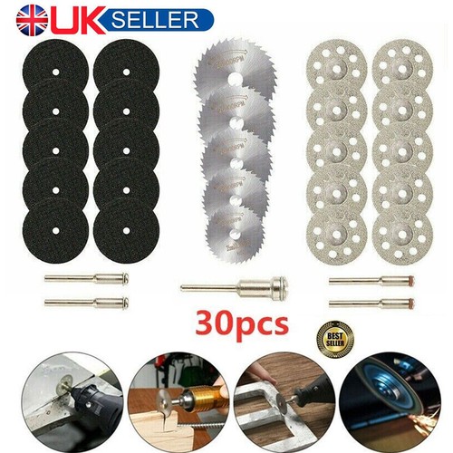 30pc diamond cutting discs - 30pc,