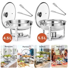 1/2/4PCS 5/6qt Chafing Dish