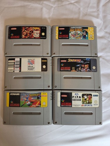 Super nintendo games snes - 6,
