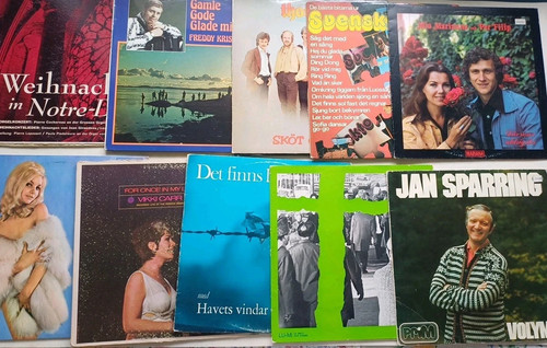 Vinyl records bundle lp - 10,