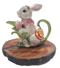 Vintage Cosmos Ceramic Rabbit