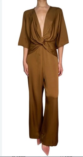 Zara brown satin - brown,