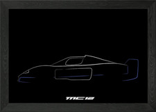Maserati MC12 Framed Wall Art