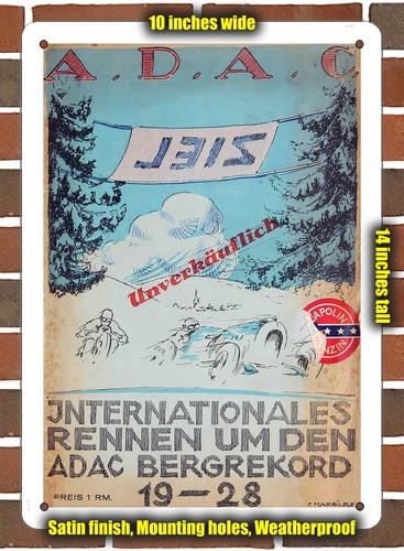 Metal sign 1928 - -,