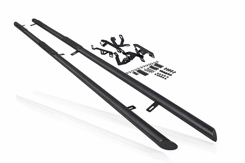 Black stainless side - black, +