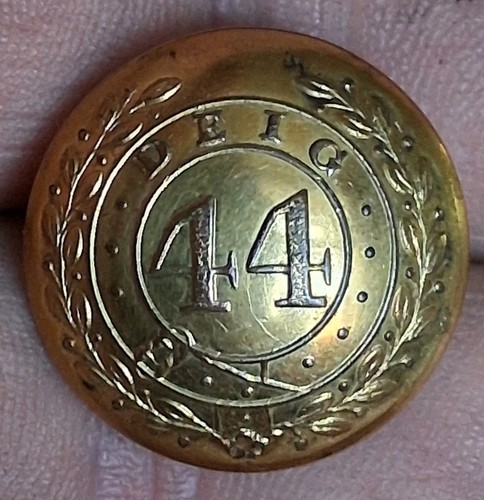 Button british indian army - british,