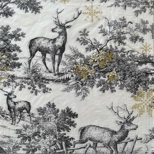Luncheon paper napkins - x,