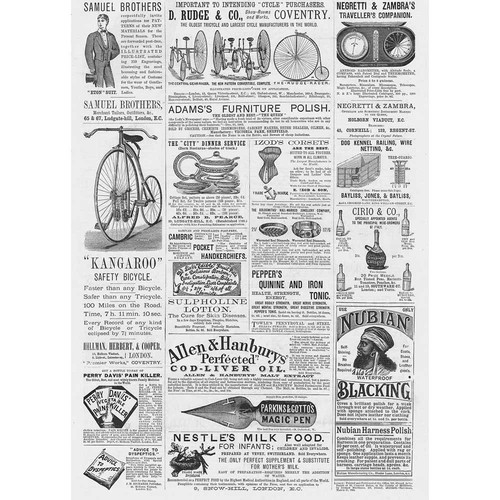 Victorian adverts 1885 - victorian,