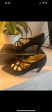 Roland Cartier Vintage Black Suede Shoes