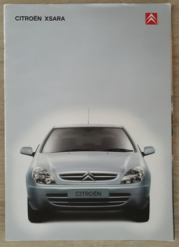 Citroen xsara range brochure - citroen,