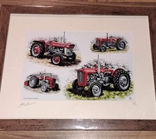 A3 Framed Picture Print Massey