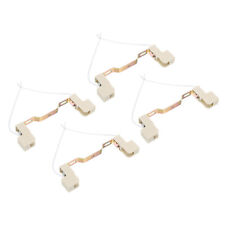 4 Pack 118mm R7S Socket Ceramic Lamp Holder Halogen Socket
