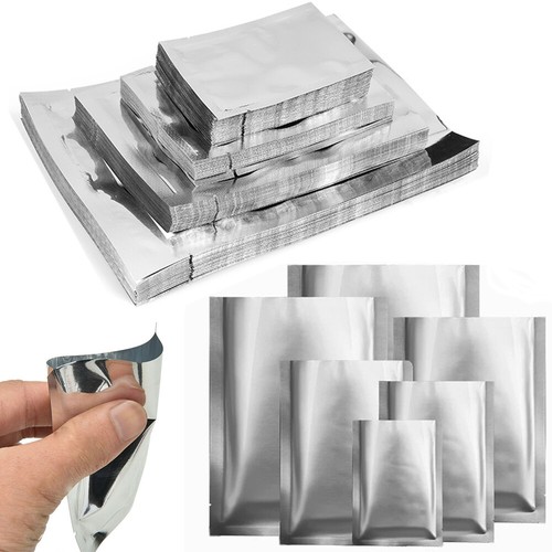 Aluminium heat seal mylar bags - aluminium,