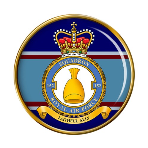 152 squadron raf pin badge - 152,