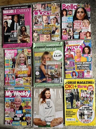 Job lot women magazines - lot,