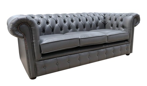 Sofa bed chesterfield seater - sofa, 3
