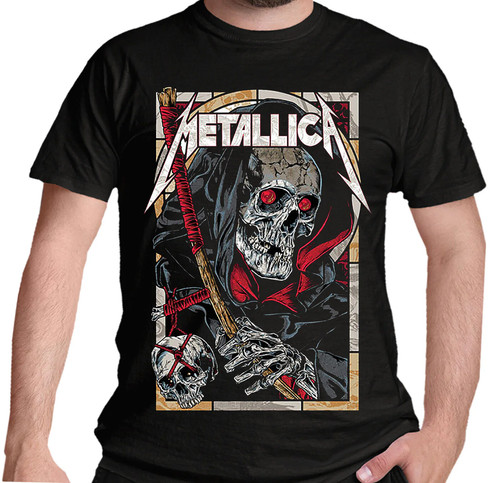 Official metallica shirt - metallica, t