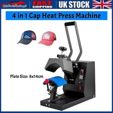 Cap heat press - press, machine