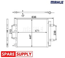 CONDENSER, AIR CONDITIONING