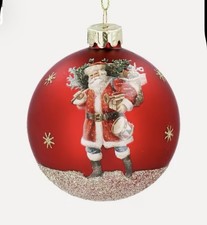 Gisela Graham Red Glass