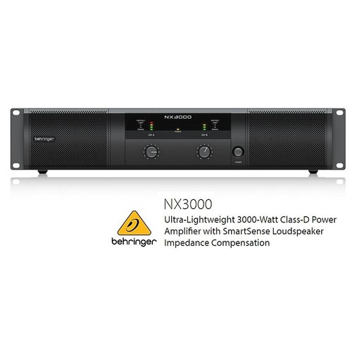 Behringer nx3000 1500w - 1500w, x