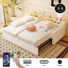 Velvet Sofabed 3ft Single Sofa