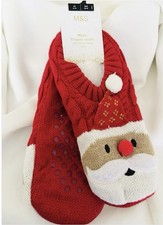 Mens M&S CHRISTMAS SANTA Cable