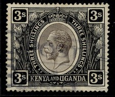 KENYA and UGANDA GV SG90a, 3s
